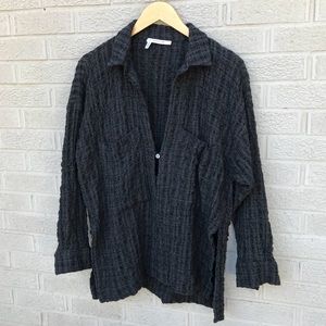 10 Crosby Derek Lam Textured Wool Blend Top